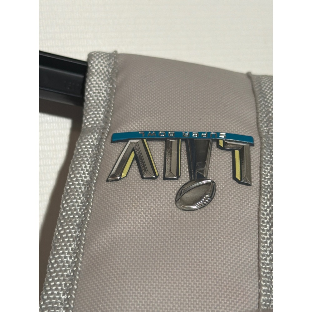 Super Bowl LIV Miami NFL Backpack Gray White Commemorative Football Bag - Picture 2 of 10